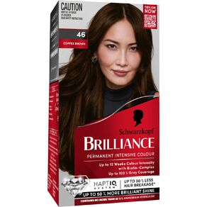 Schwarzkopf Brilliance Hair Colour Coffee Brown 46