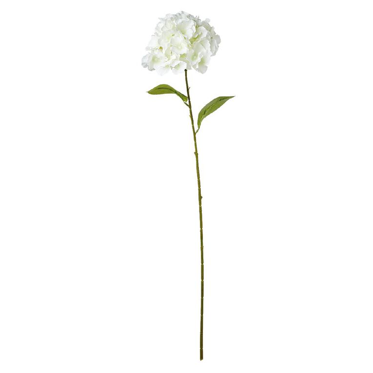 Living & Co Artificial Hydrangea Stem 80cm, , hi-res