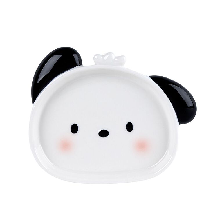 Living & Co Kids Ceramic Pup Plate White, , hi-res
