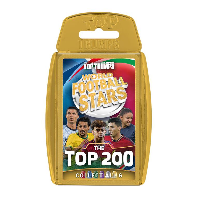 Top Trumps World Football Stars Top 200 Game, , hi-res