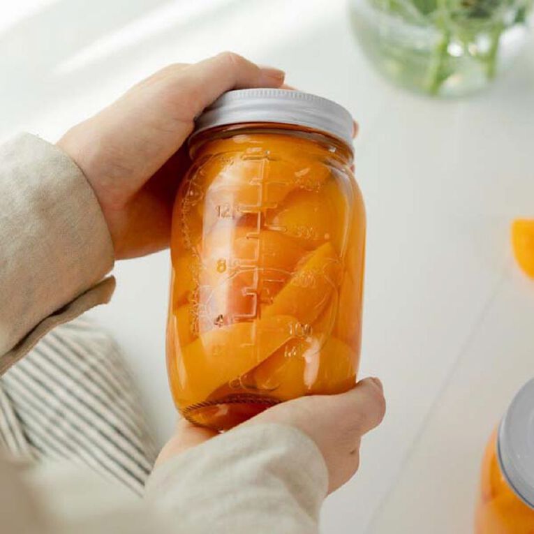 Kate's Kitchen Embossed Preserving Jar 3 Pack 1L, , hi-res