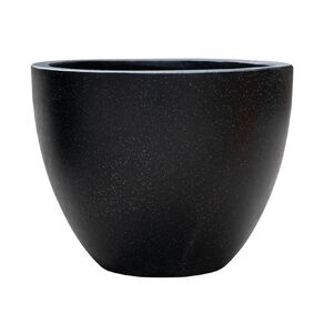 Kiwi Garden Terrazzo Egg Black