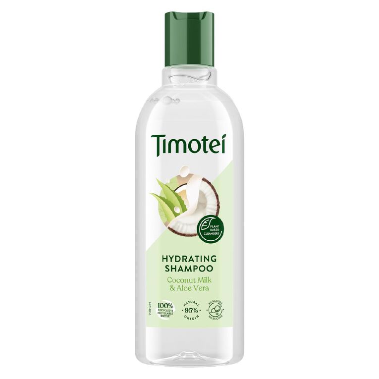 Hydrating Shampoo Coconut Milk And Aloe Vera 300ml, , hi-res