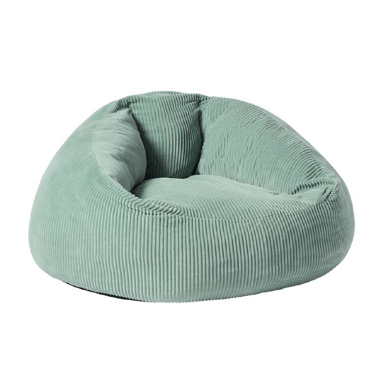 Living & Co L&C Chunky Cord Bean Chair Cover Sage, , hi-res