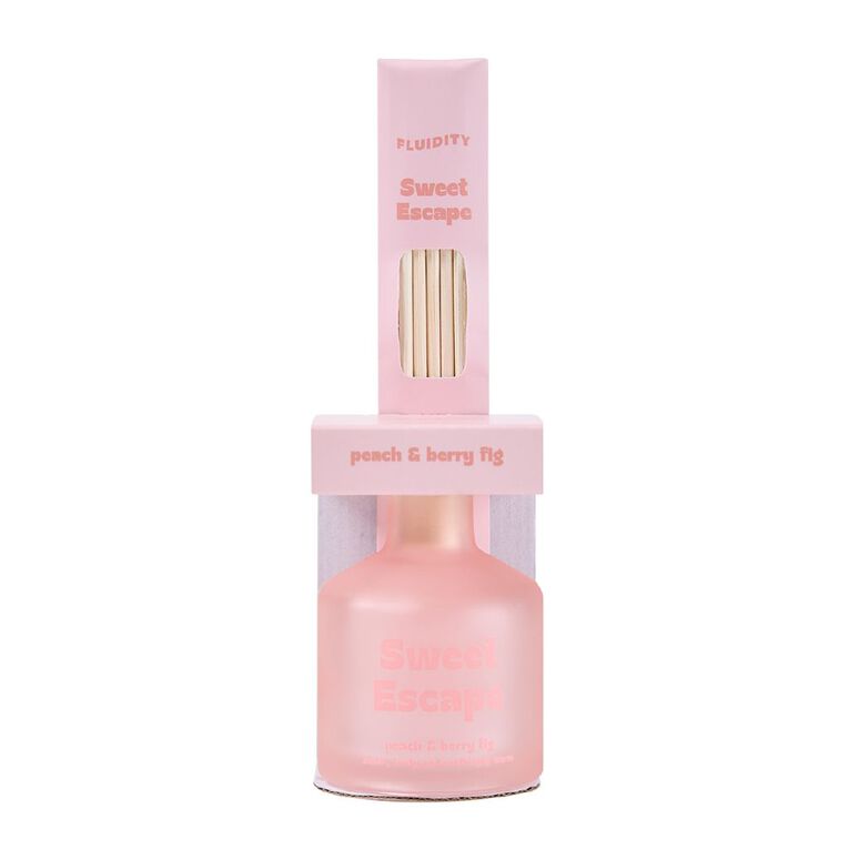 Living & Co Fluidity Reed Diffuser Peach & Berry Fig 50ml, , hi-res