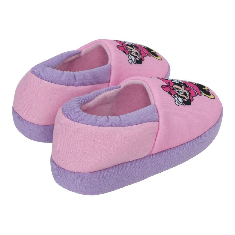 Minnie Mouse Junior Kids' Slippers, Purple/Pink, hi-res