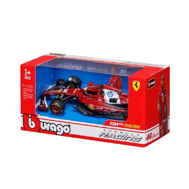 Bburago Ferrari Bburago Ferrari F1 1:43 SF 25 #16 Charles Leclerc, , hi-res