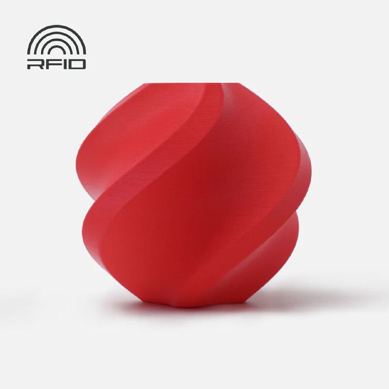 Bambu Lab PLA Matte-Scarlet Red With Spool, , hi-res