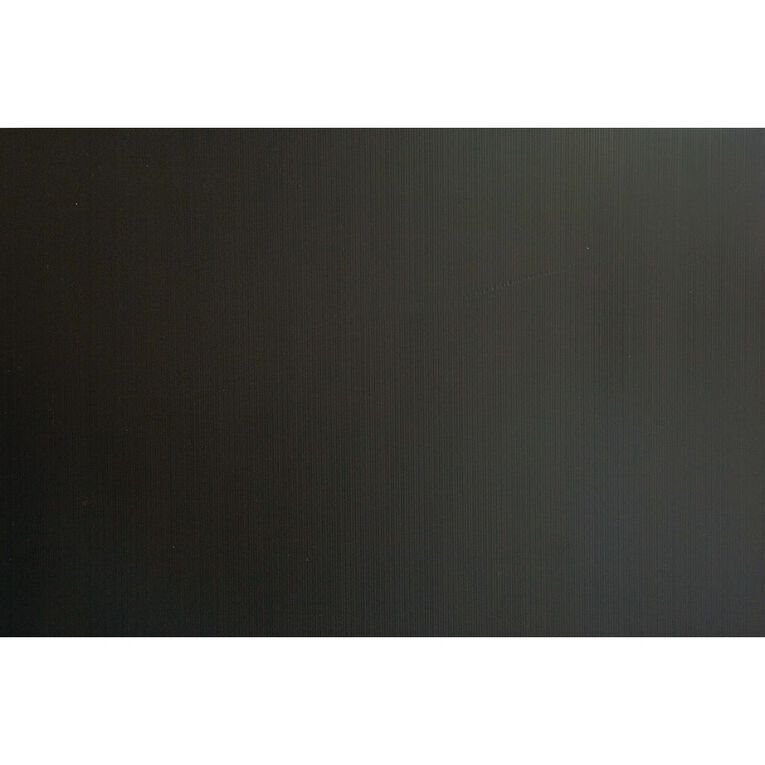 Plasti-Flute Sheet 600mm x 450mm Black, , hi-res