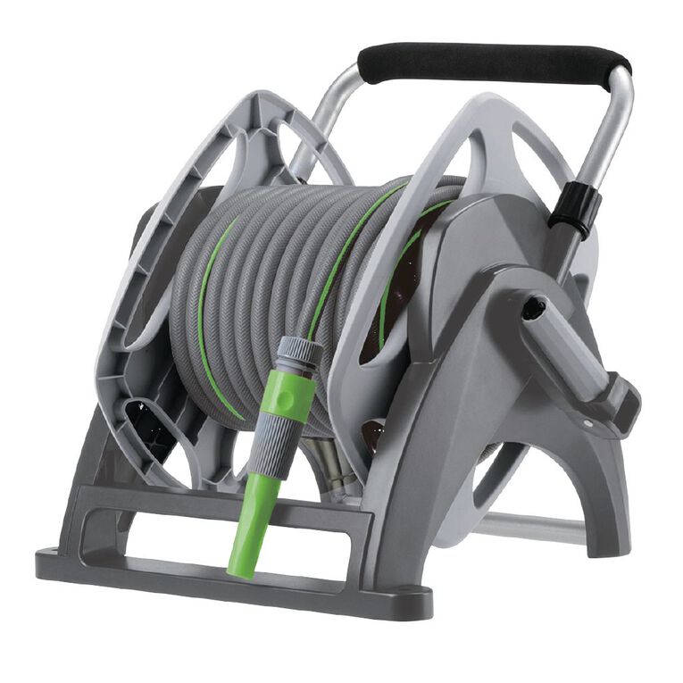 Kiwi Garden Hose Reel Set 20m, , hi-res