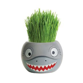 Boutique Garden Grass Head Kit Ocean Life Shark