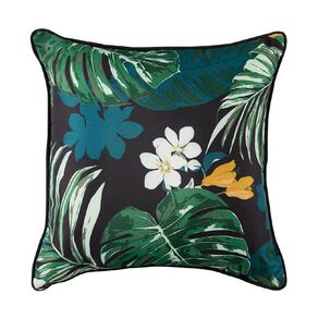 Living & Co Outdoor Cushion Flora Green Dark 40cm x 40cm