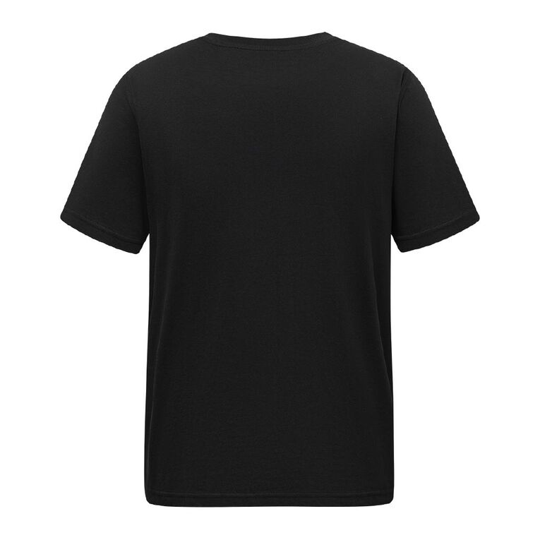 H&H Men's Christmas Graphic Tee, Black, hi-res