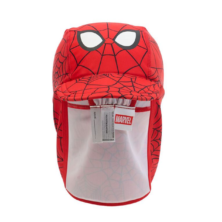 Spider-Man Kids' Swim Legionnaire, Red Mid, hi-res