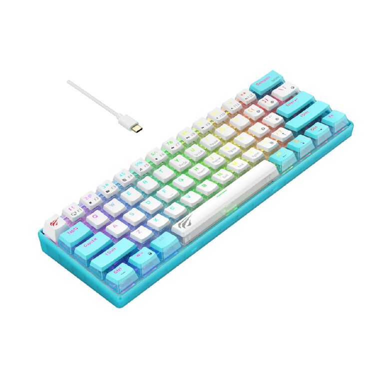 Gamenote RGB Backlit Mechanical Gaming Keyboard Blue, , hi-res