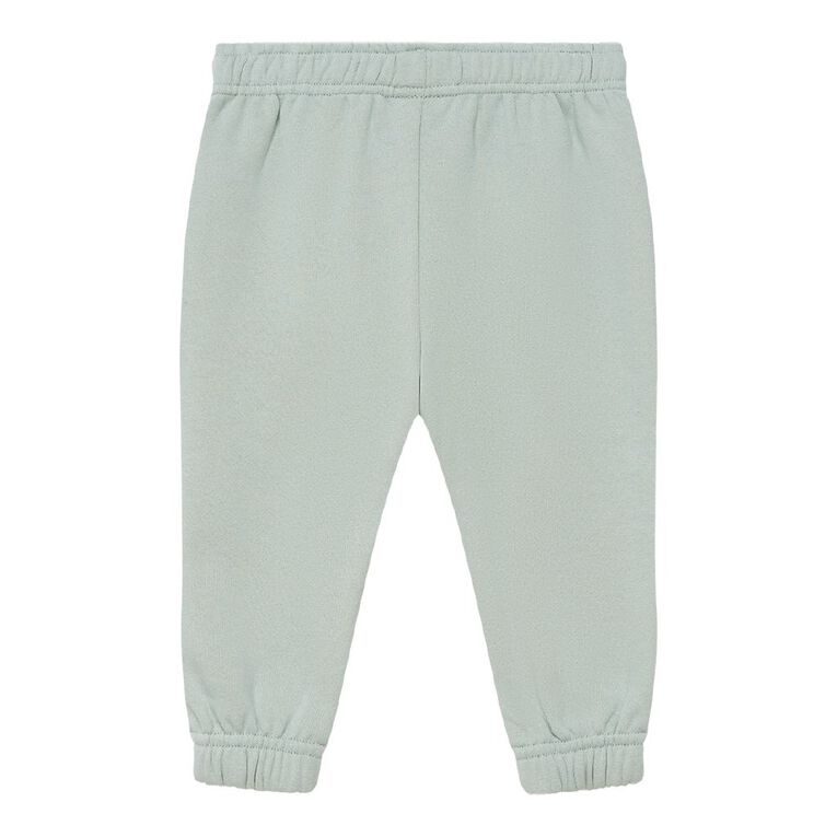 Young Original Babies' Plain Trackpants, Green Light, hi-res