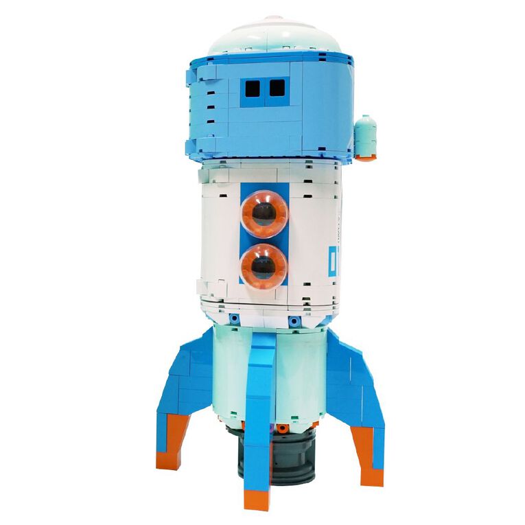 Building Block Space Rocket, , hi-res