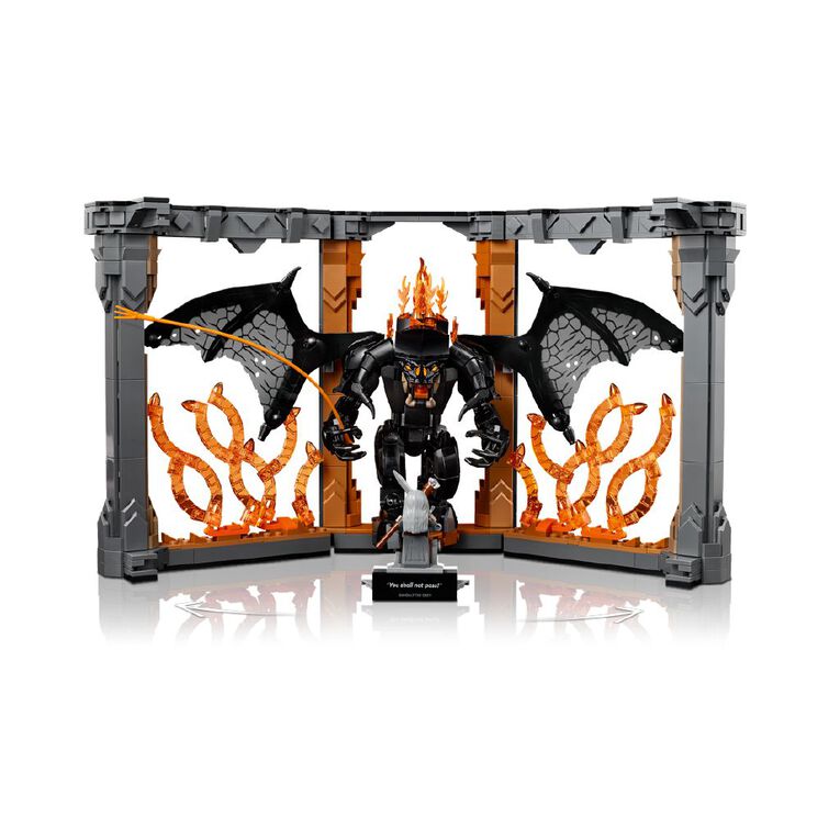 LEGO Icons Lord Of The Rings Balrog Book Nook 10367, , hi-res