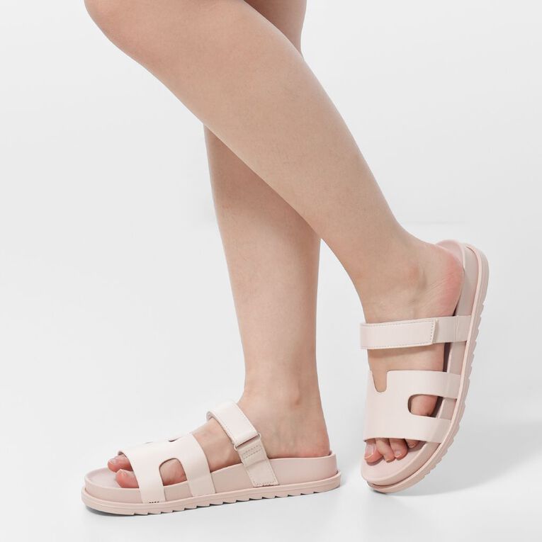 H&H Women's Tally Slides, Purple Dark, hi-res