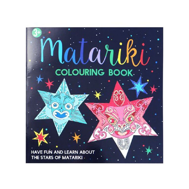 Matariki Colouring Book, , hi-res