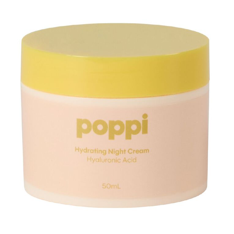 Poppi Hyaluronic Acid Night Cream, , hi-res