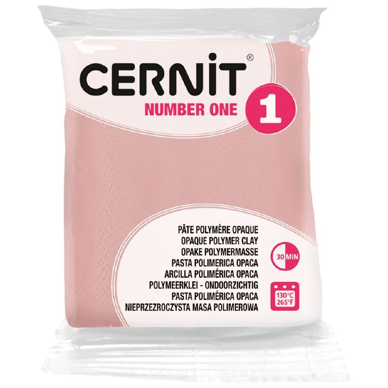 Cernit Polymer Clay No1 56g Pink, , hi-res
