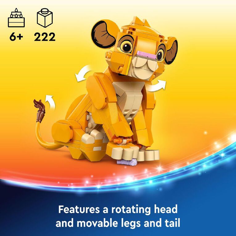 LEGO Disney Classic Simba the Lion King Cub 43243, , hi-res