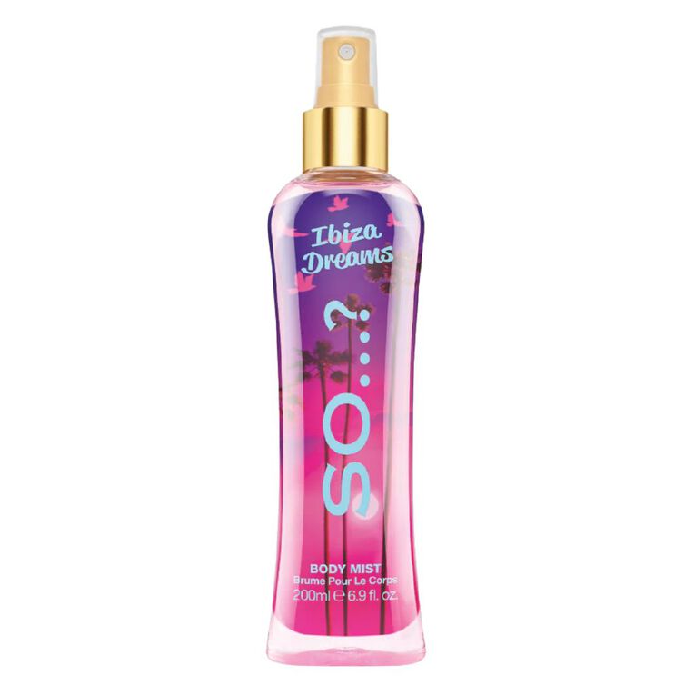 So...? Escapes Ibiza Dreams Body Mist, , hi-res