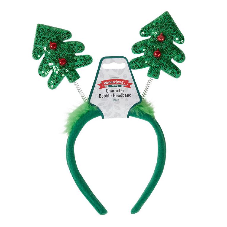 Wonderland Novelty Christmas Bobble Headband Assorted, , hi-res