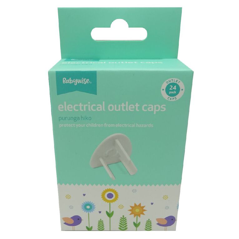 Babywise Baby Outlet Plugs 24 Pack, , hi-res