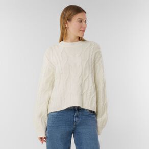 H&H Women's Cable Knit Jumper