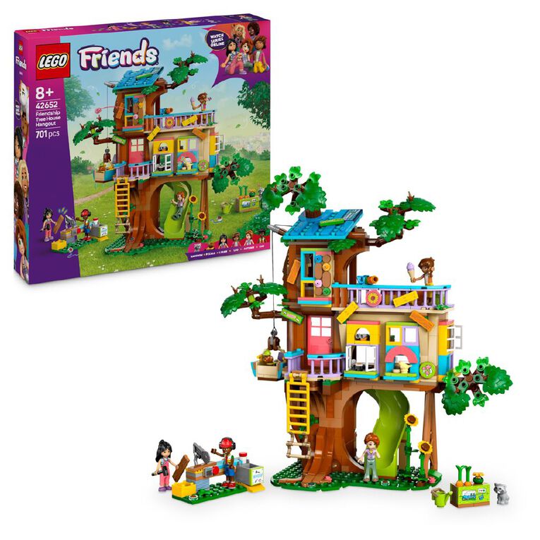 LEGO Friends Friendship Tree House Hangout 42652, , hi-res