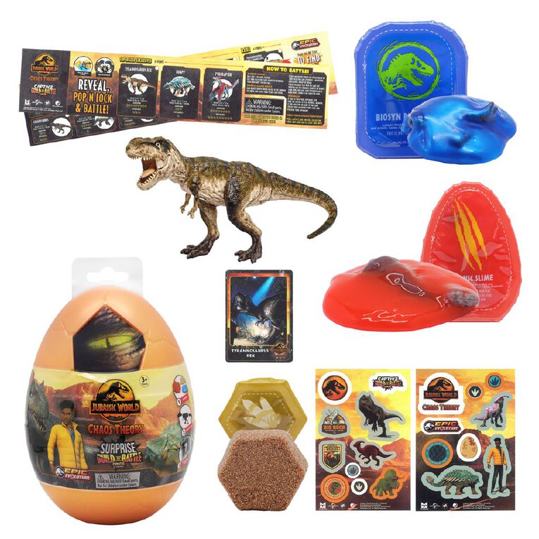 Jurassic Captivz Chaos Theory Surprise Egg, , hi-res