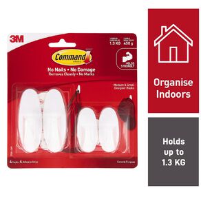 Command Designer Hooks Small & Medium Value Pack