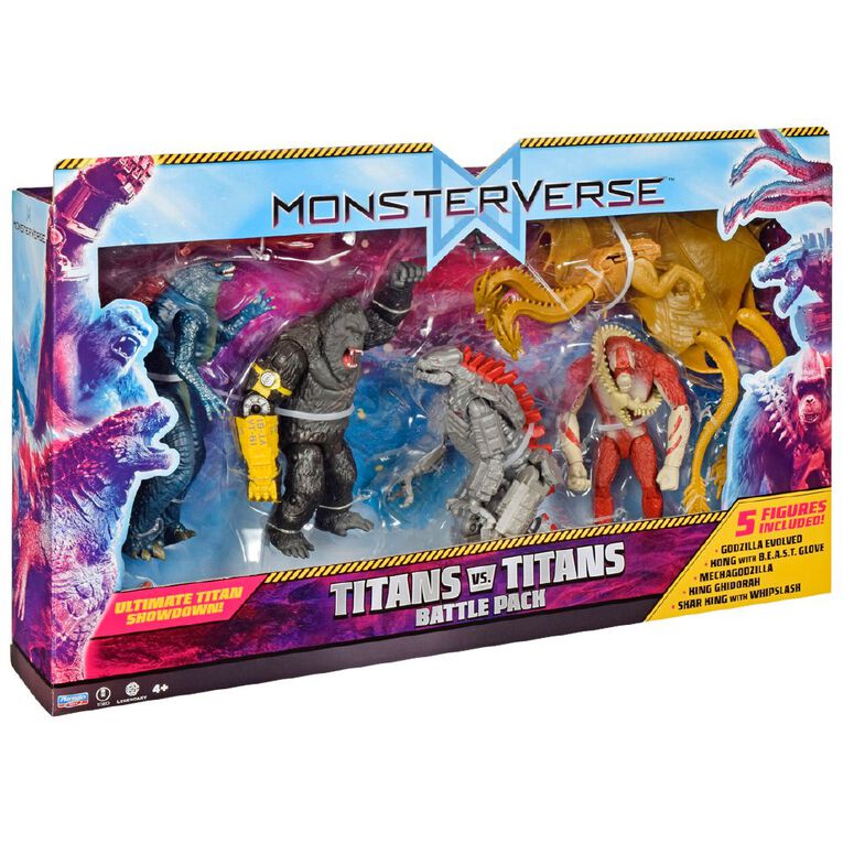Godzilla X Kong Ultimate Titan Battle Pack, , hi-res