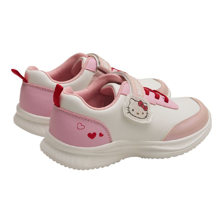 Hello Kitty Senior Kids' Trainers, White, hi-res