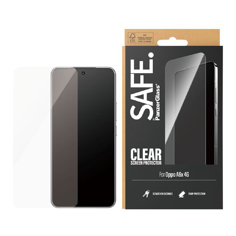 PanzerGlass Safe By Panzer Screen Protector Oppo A6X 4G/5G, , hi-res