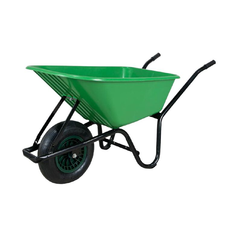 Kiwi Garden Poly 80L Wheelbarrow, , hi-res