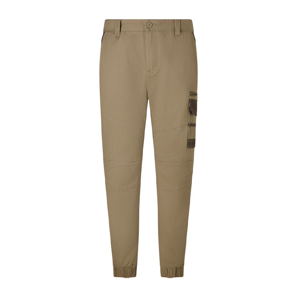 【oan】(Unisex) Carpender Rivet Jogger Pants Rivet Jogger Khaki - Curve Gear