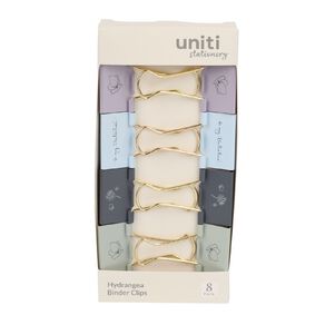 Uniti Adults Hydrangea Binder Clips