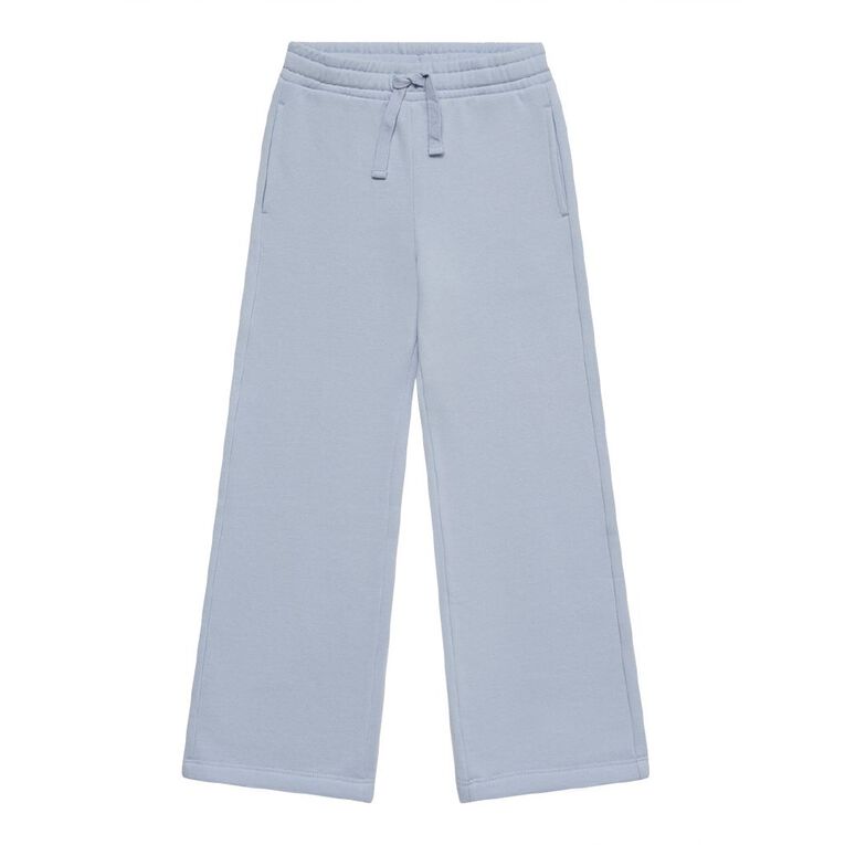 Young Original Wide Leg Trackpants, Blue Light, hi-res