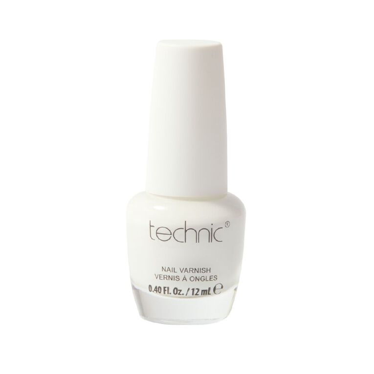 Technic Nail Polish White, , hi-res