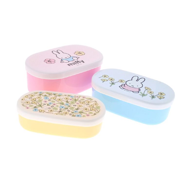 Miffy Buttercup Miffy Buttercup Storage Pots Set Of 3, , hi-res