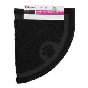 Petzone Litter Trap Mat Black#