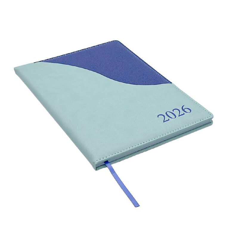 WS 2026 Diary Week To View Wave Multi-Coloured, , hi-res