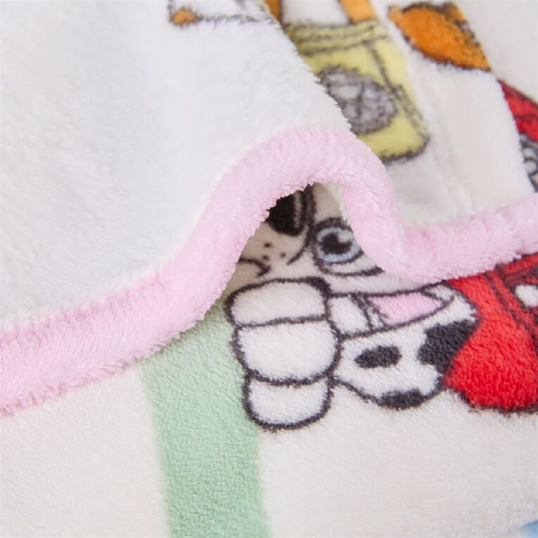 Paw Patrol Coral Fleece Throw Multi-Coloured 127cm x 152cm, , hi-res