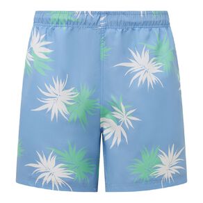 H&H Swim Men's Basic Print Boardshorts