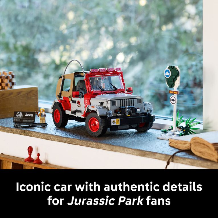 LEGO Jurassic World Jurassic Park Jeep Wrangler 77984, , hi-res