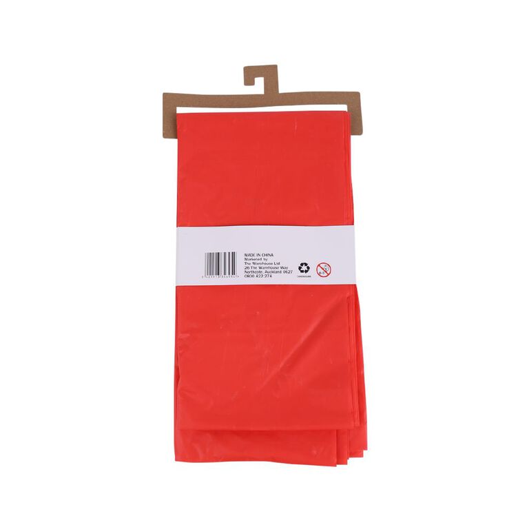 Party Inc Table Cover 137cm x 274cm Red, , hi-res