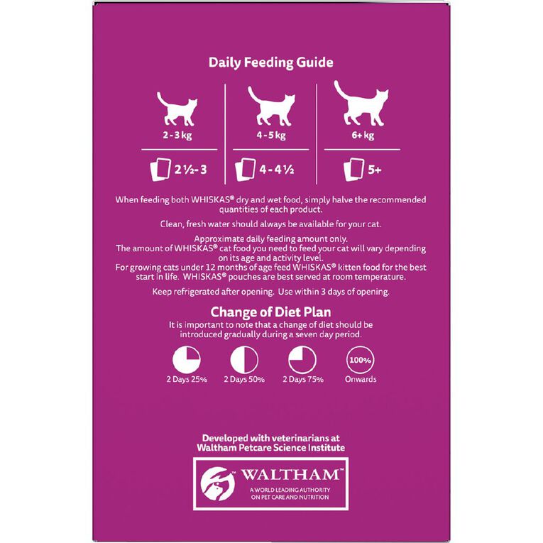 Whiskas Adult Wet Cat Food with Beef in Gravy Pouches 18 Pack, , hi-res